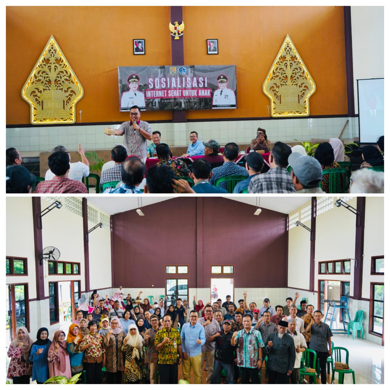 Sosialisasi Internet Sehat untuk Anak di Kelurahan Palebon