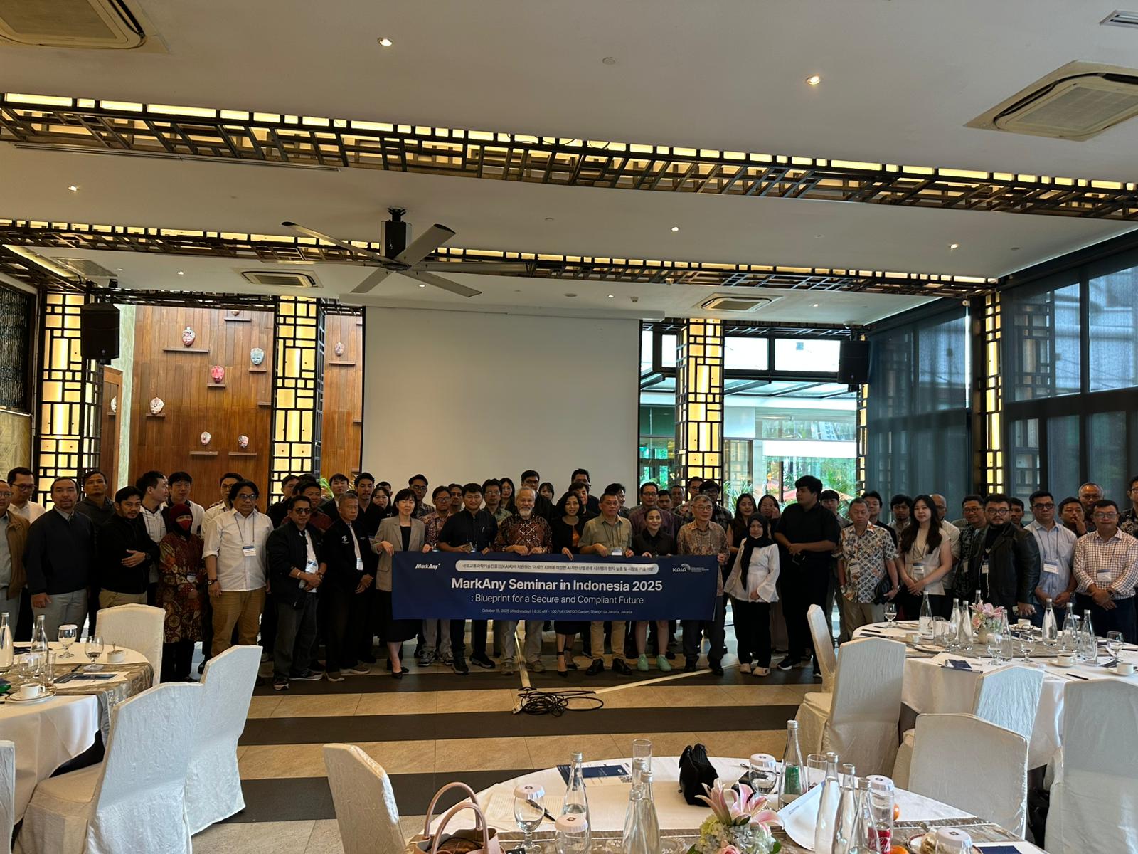 Diskominfo Kota Semarang Hadiri “MarkAny Seminar in Indonesia 2025: Blueprint for a Secure and Compliant Future” di Jakarta