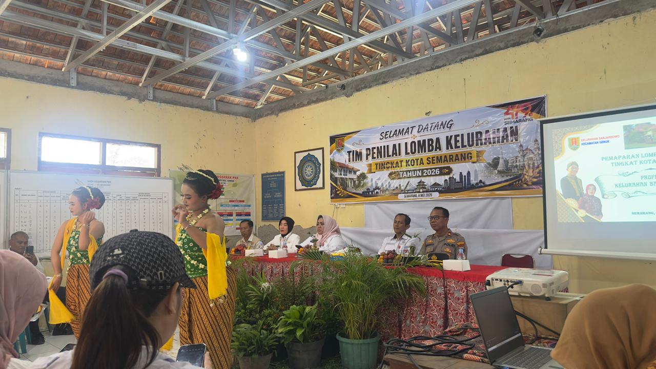 Diskominfo Semarang Dampingi Penilaian Lapangan Lomba Kelurahan di Banjardowo