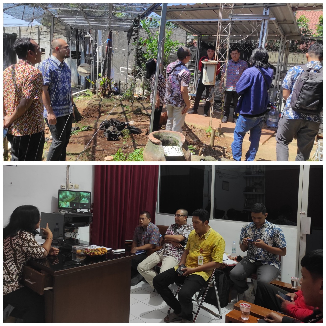Rapat Koordinasi Pembangunan Tower Pemancar Internet di Kelurahan Karanganyar Gunung