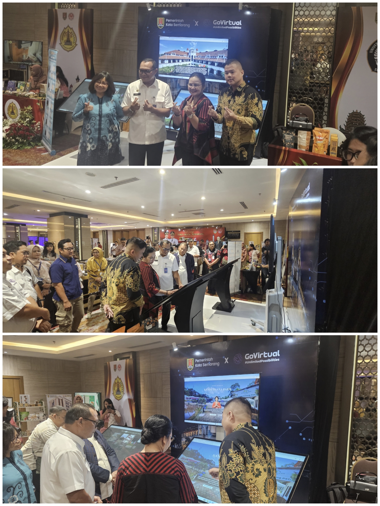 Peluncuran Virtual Tour Kota Semarang di Acara Dialog Nasional MBG