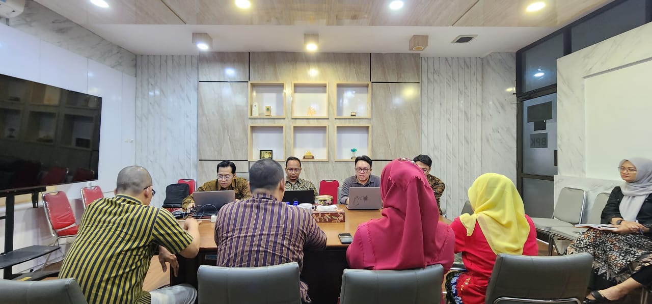 Diskominfo Hadiri Pertemuan dengan BPK Bahas PKS antara PT Moratelindo dan BPS