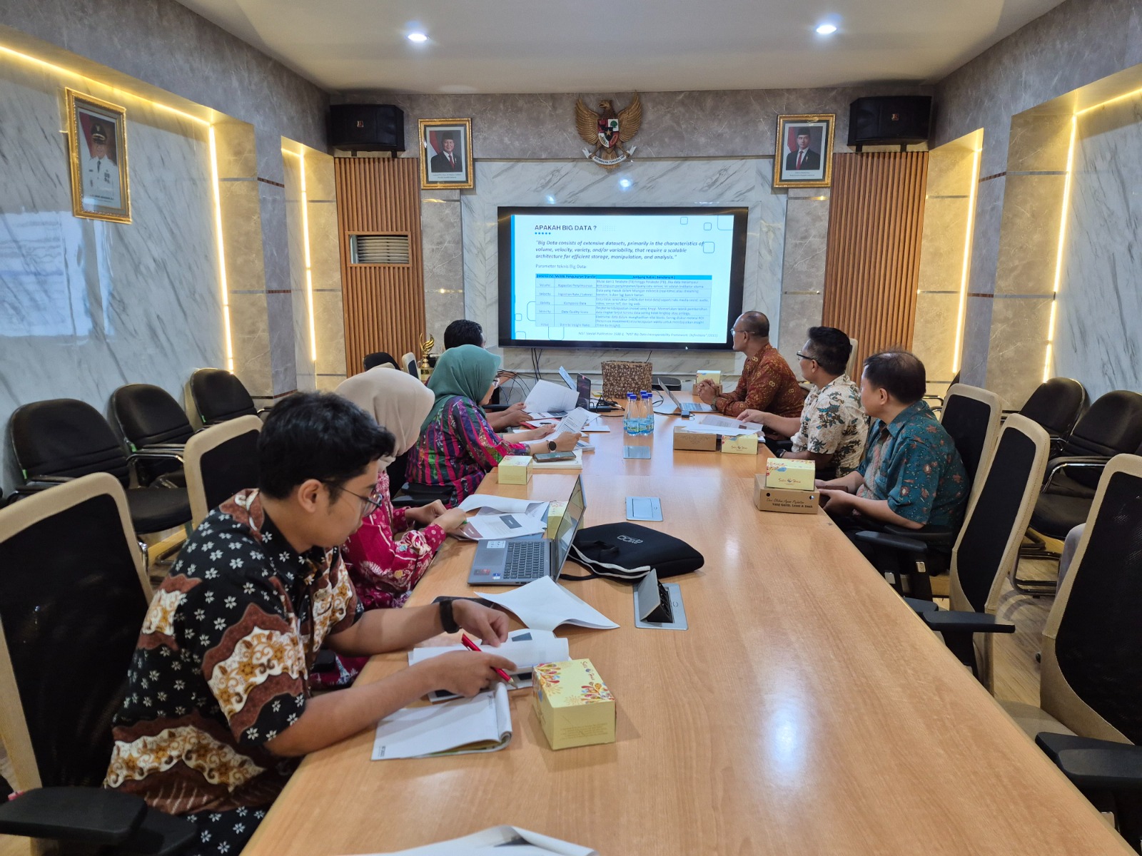 Rapat Rencana aksi Big Data Analytics